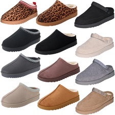 Women's Slippers Mules Suede