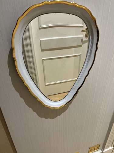 Mirror oval genuine - mirror,