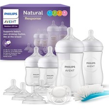 Philips Avent Baby Bottle Newborn 4 Baby Milk Bottles 0-12 Months+ White