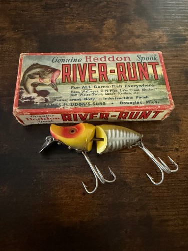 Vintage heddon river runt - heddon,