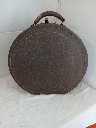 Vtg hardside carry all hat - all,