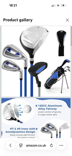 Costway kids golf set - golf,