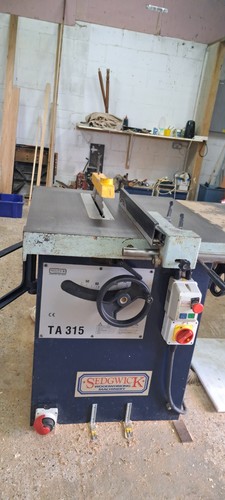 Sedgwick 315 table saw guide - saw, +