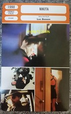 Franco-Italian Thriller La Femme Nikita Luc Besson French Film Trade Card 