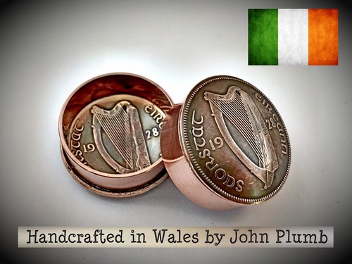 Irish eire penny coinpot - irish,