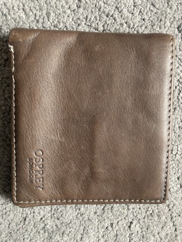 Brown osprey handmade - brown, leather