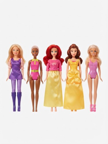 Barbie and disney princess - and,