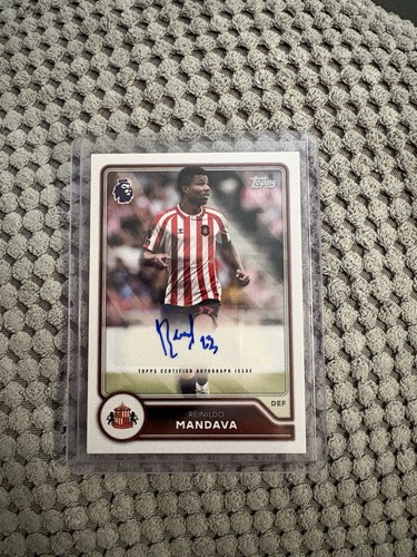 Reinildo mandava autograph - mandava,