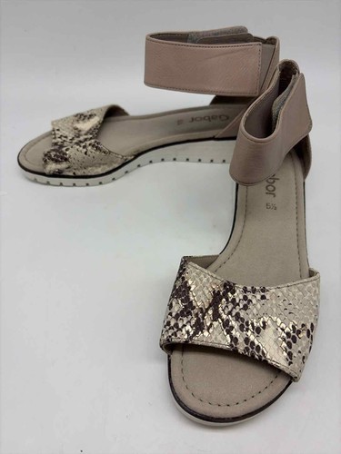 Gabor tan size strappy - size, 5.5