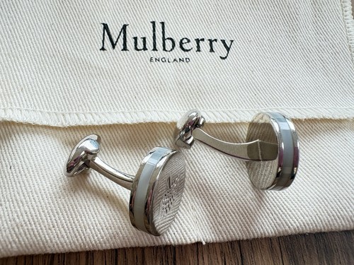 Mulberry men cufflinks - mulberry,
