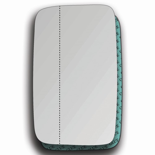 Left mirror glass aspherical - mirror,