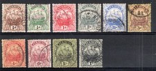 Bermuda 1910 set 1s - 1910-25,