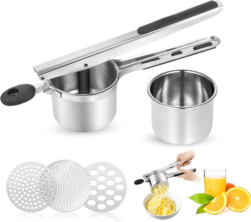 Manual masher stainless steel - manual,
