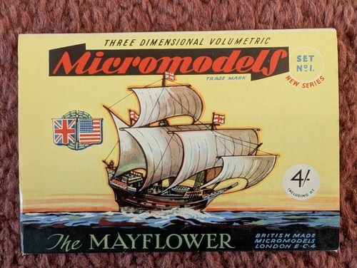 Micromodels vintage card - vintage,