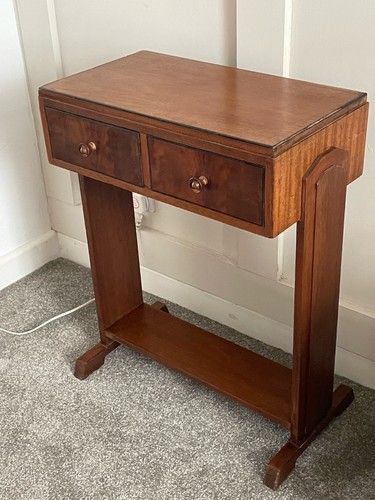 Art deco mahogany burr - mahogany,