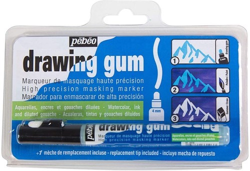 Pebeo drawing gum - drawing, masking