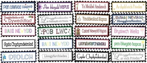 Welsh language mixed - language,
