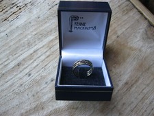 Carrick Jewellery silver ring - Charles Rennie Mackintosh style