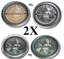 2X LEDER GRIS/GLOS Altberg