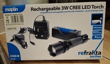 Maplin Rechargable 3w Cree Led