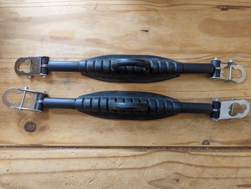 Pair kspring fin straps - pair,