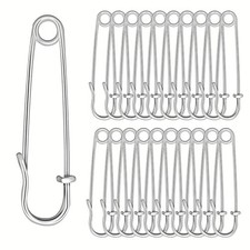 Metal Safety Pins Different