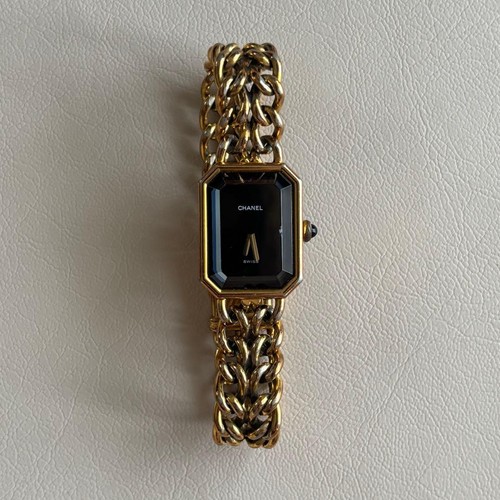 Chanel premiere watch gold - chanel,