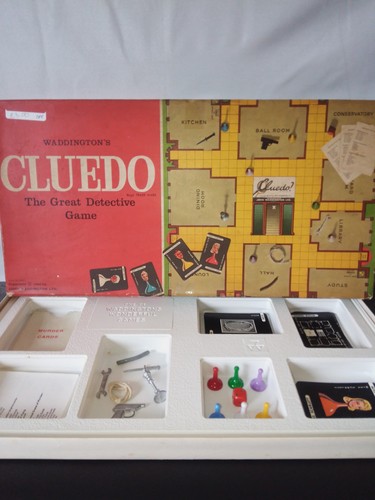1965 vintage waddington cluedo - 1965,