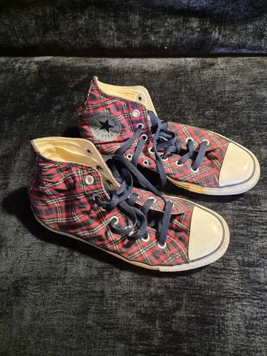 Converse high tops size red - high,