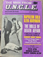 The Man From U.N.C.L.E Magazine PB April 1967 Action Spy Adventure