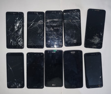 Job lot 10x Mixed Smartphones Brands For Parts or not Working/Untested
