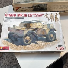 Miniart 1/35 Dingo Mk.1b British Scout Car With Crew