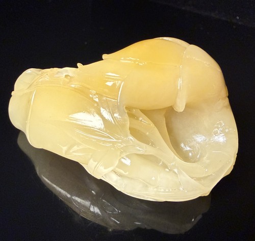 Hand carved shoushan stone - hand,