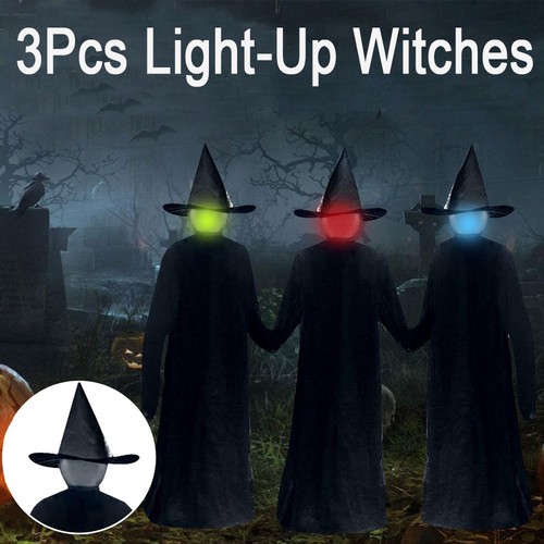 3pcs halloween light - halloween, light-up