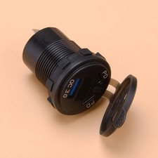 12-24V USB Car Charger Dual