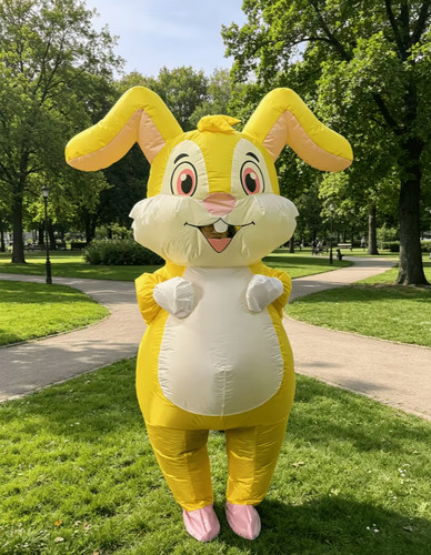 Easter bunny inflatable