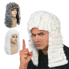 Adult Judge Colonial Wig