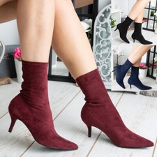 Ladies Ankle Boots Womens Sock