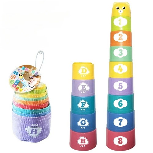 Kids stacking cups toy - cups,