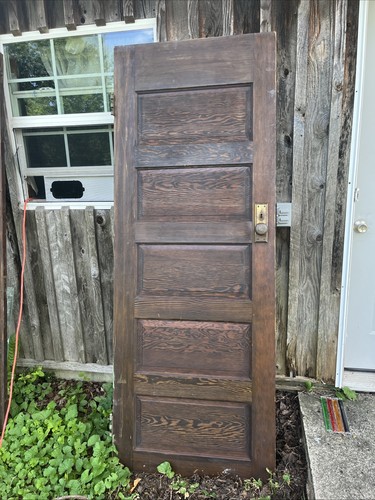 Hardwood entry door - hardwood,