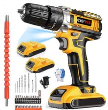 2 Battery 21V Cordless Drill