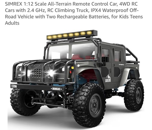 Simrex scale all terrain - 1:12, all-terrain