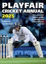 Playfair Cricket Annual 2025, Marshall, Ian, Very Good condition, Book