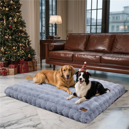 Jumbo dog bed calming crate - dog,
