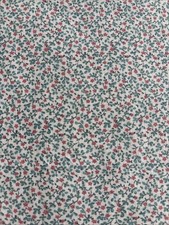 Vintage Peter Pan Floral Fabric Remnant