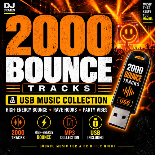 2000 bounce mp3 tracks usb - mp3,