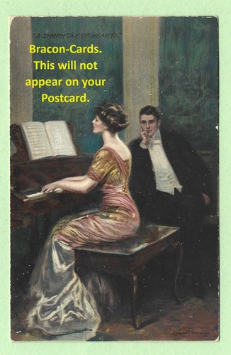 K056 romance artist postcard - artist,