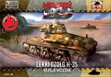 FRF-80 First To Fight Models 1/72 WWII Hotchkiss H35 Early Version Tank