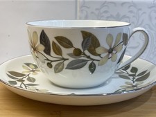 Wedgwood Beaconsfield Large Breakfast Cup 10.5 cm and Saucer 16 cm Wide Set