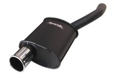 Ford Focus 1.6i (98-04) Sportex Exhaust rear back Silencer Box - Single 3"